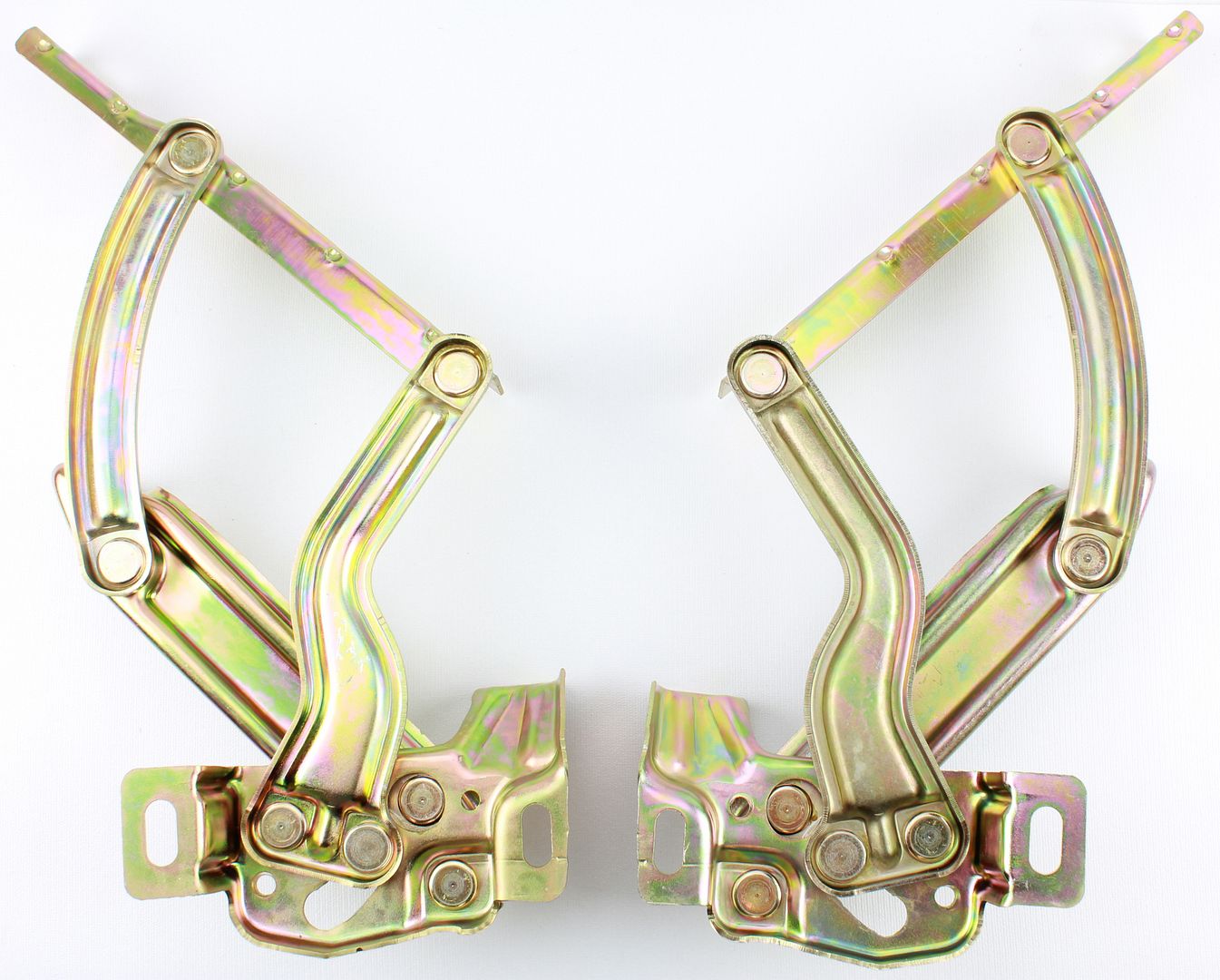 62 1962 Chevy Chevrolet Impala Bel Air Biscayne Steel Hood Hinges Pair eBay